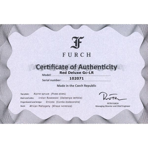 Furch Red Deluxe Gc-LR