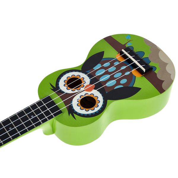 Mahalo Art - Owl Soprano Ukulele