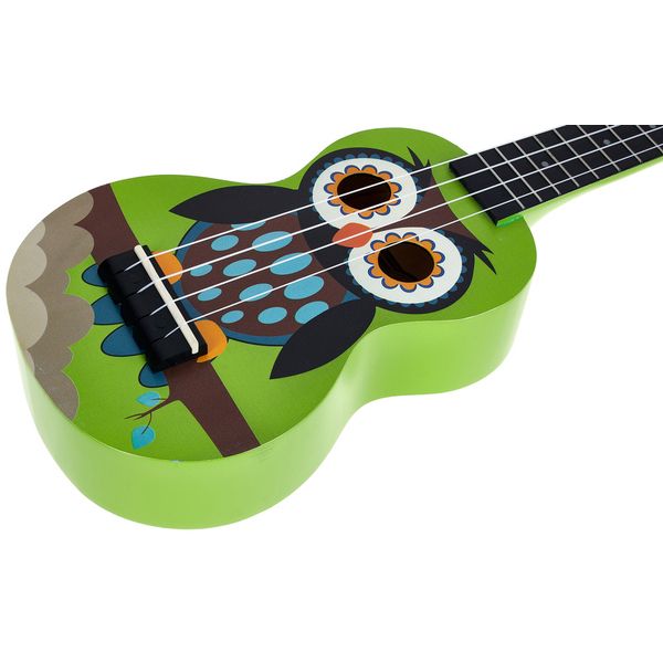 Mahalo Art - Owl Soprano Ukulele