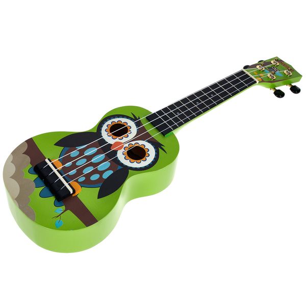 Mahalo Art - Owl Soprano Ukulele