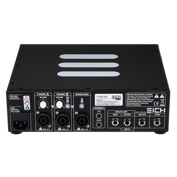 Eich Amplification T1000 Black Edition