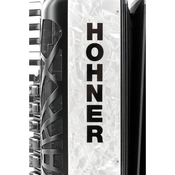 Hohner Bravo III 96 silent key white