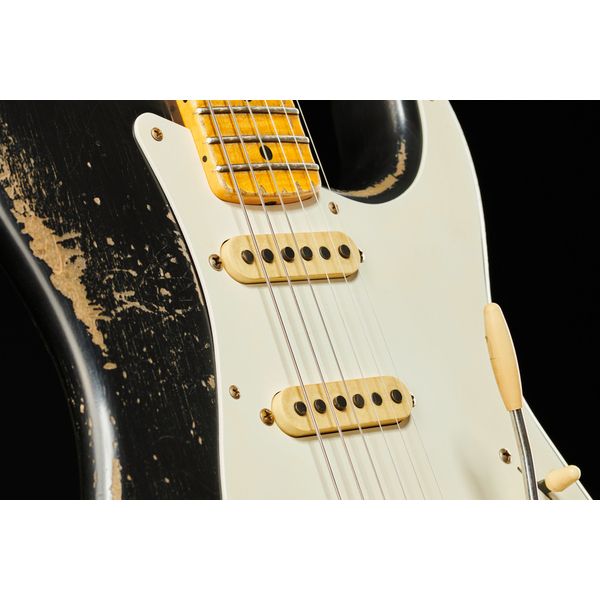 Fender 56 Strat Black Hvy Relic MBJS