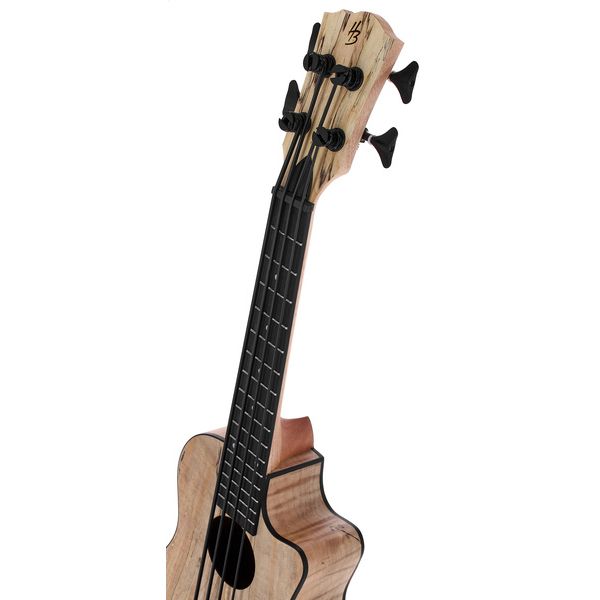 Harley Benton UkeBass Spalted Maple