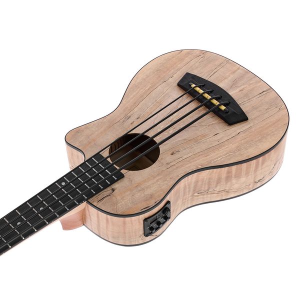 Harley Benton UkeBass Spalted Maple