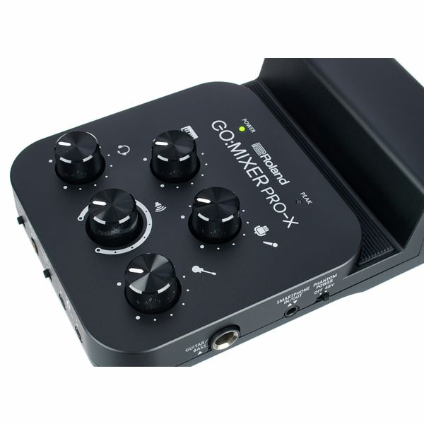  Roland GO:MIXER PRO-X Audio Mixer for Smartphones, Connect and  Mix up to 7 Audio Sources