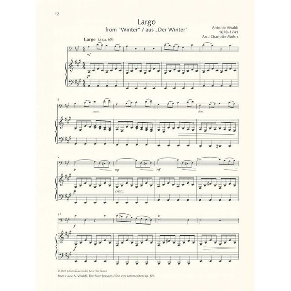 Schott Easy Concert Double Bass 3