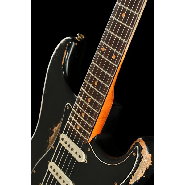 Fender 60 Strat BLK Heavy Relic MBAH