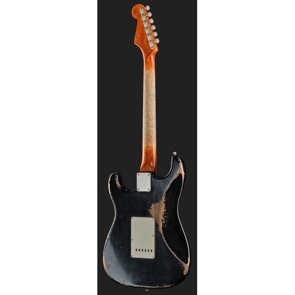Fender 60 Strat BLK Heavy Relic MBAH