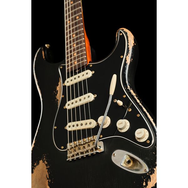 Fender 60 Strat BLK Heavy Relic MBAH