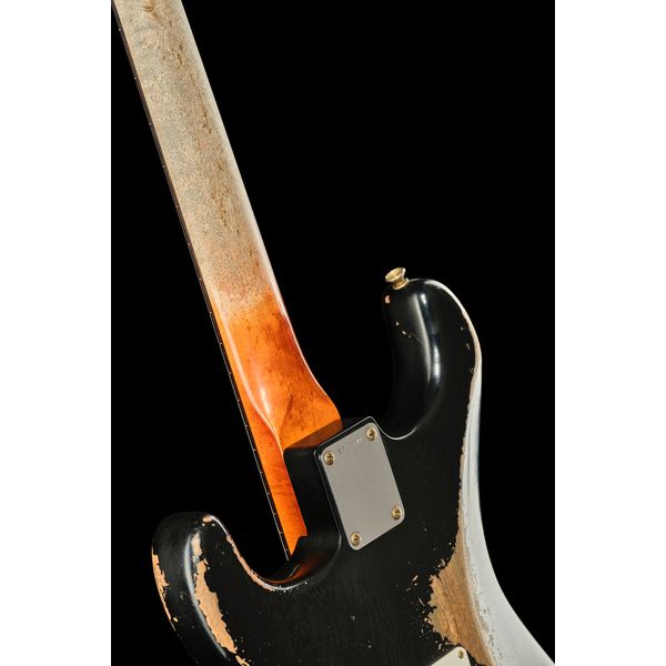 Fender 60 Strat BLK Heavy Relic MBAH