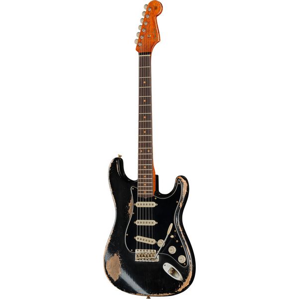 Fender 60 Strat BLK Heavy Relic MBAH