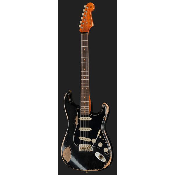 Fender 60 Strat BLK Heavy Relic MBAH