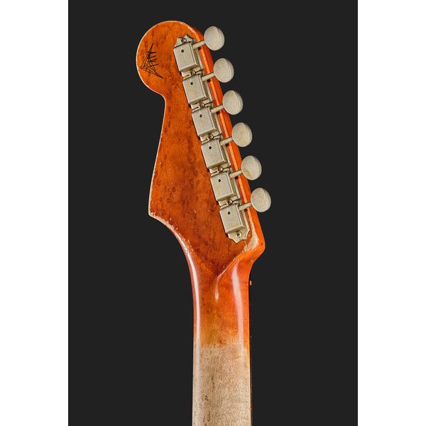 Fender 60 Strat BLK Heavy Relic MBAH