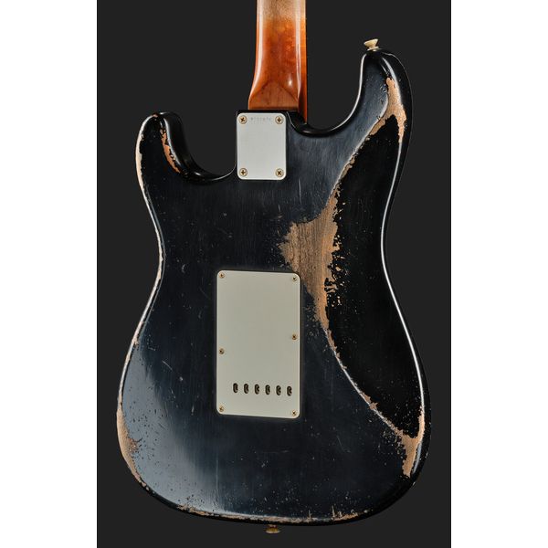 Fender 60 Strat BLK Heavy Relic MBAH