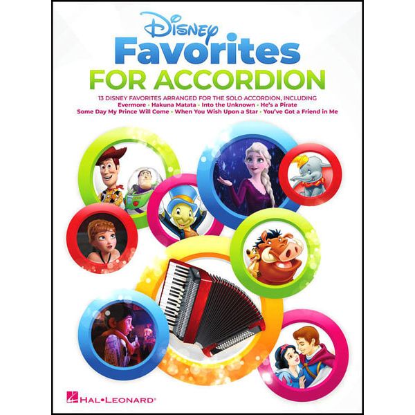 Hal Leonard Disney Favorites Accordion