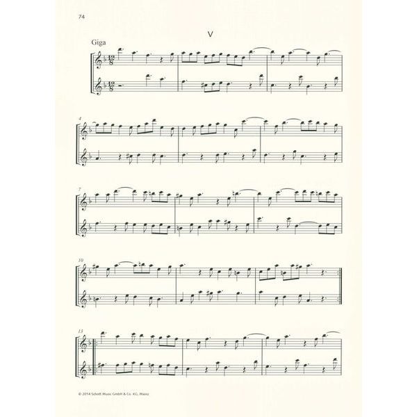 Schott Recorder Library Suites