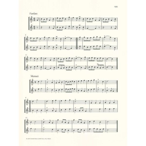 Schott Recorder Library Suites