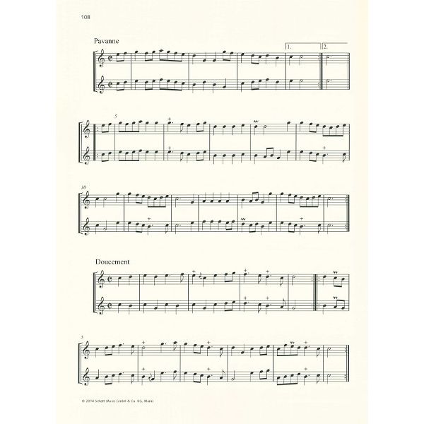 Schott Recorder Library Suites