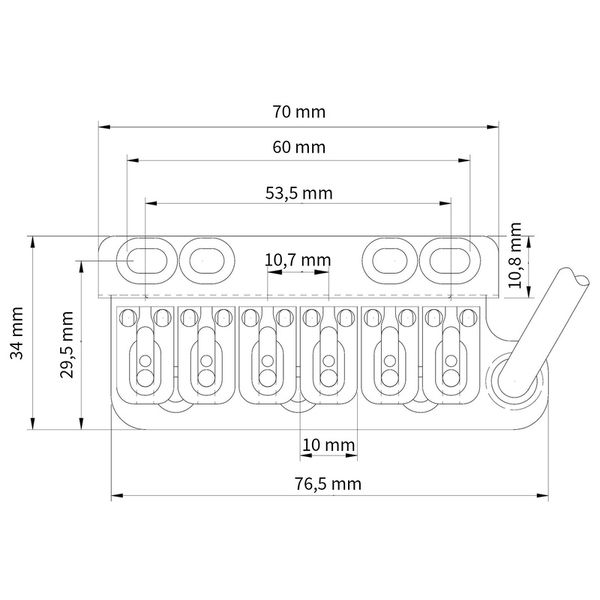 VegaTrem VT1 UltraTrem 2PT St. Steel