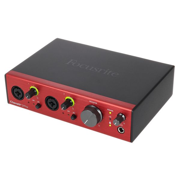 Focusrite clarett+ 2pre-