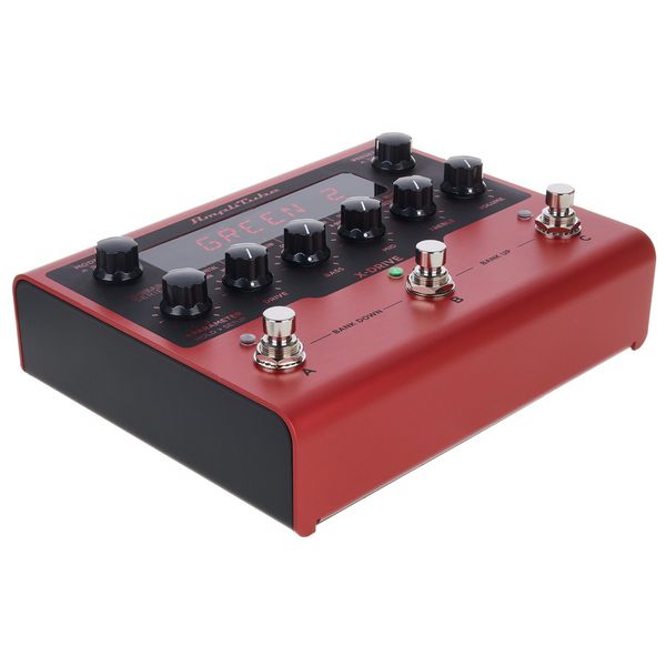 IK Multimedia AmpliTube X-DRIVE Distortion Effects Pedal Red