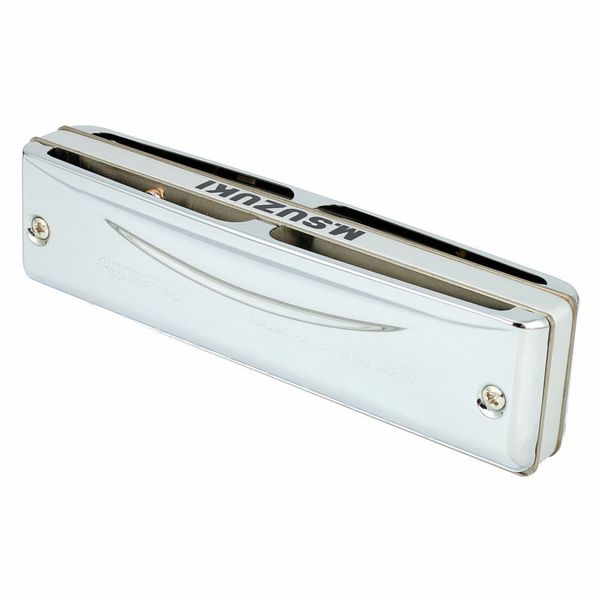 Suzuki Promaster MR350EB Armonica Diatonica In Mi Bemolle - 10 Fori, Corpo In Alluminio, Piastre In Ottone, Made In Japan