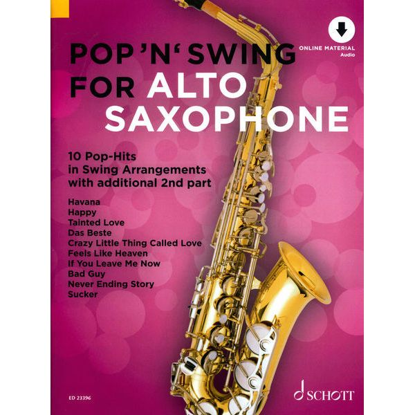 Schott Pop 'n' Swing For Alto Sax