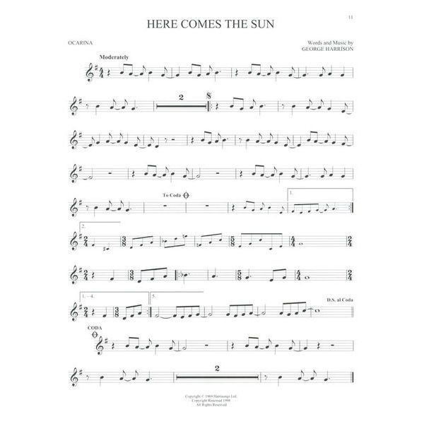Hal Leonard The Beatles For Ocarina