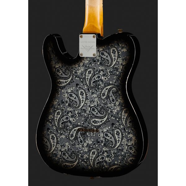 Fender 68 Tele Black Paisley Relic