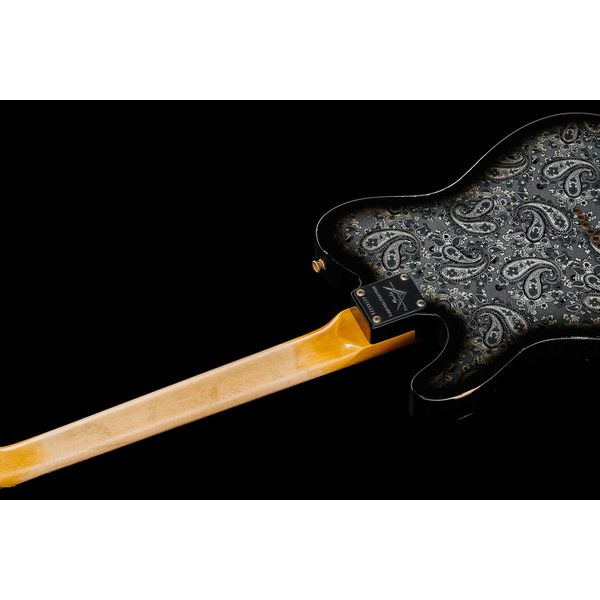 Fender 68 Tele Black Paisley Relic