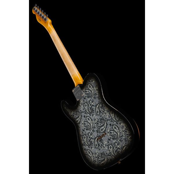 Fender 68 Tele Black Paisley Relic