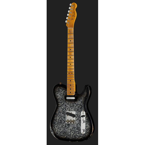 Fender 68 Tele Black Paisley Relic