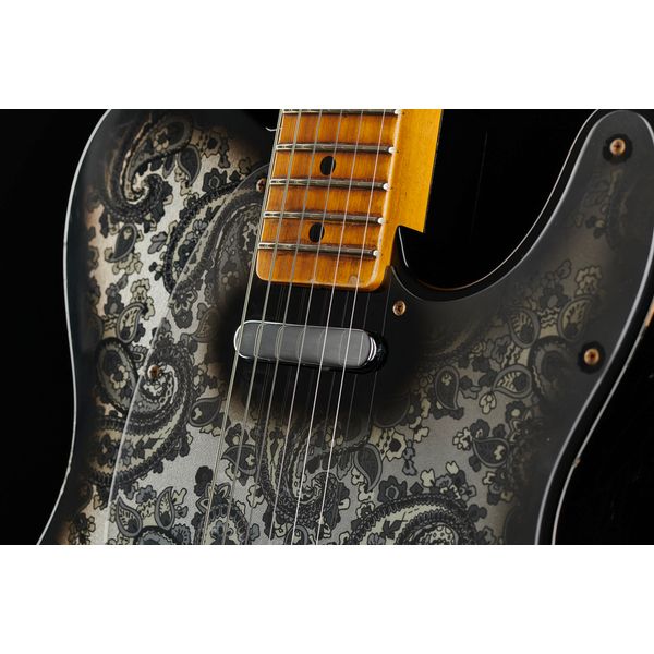 Fender 68 Tele Black Paisley Relic