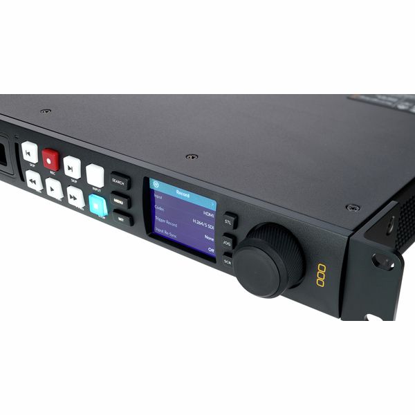Blackmagic Design HyperDeck Studio HD Pro - Enregistreur Vidéo Professionnel 6G-SDI/HDMI, 2 Slots SSD, XLR Timecode