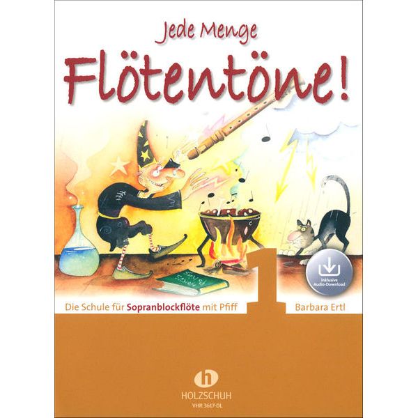 Holzschuh Verlag Jede Menge Flötentöne 1 + DL