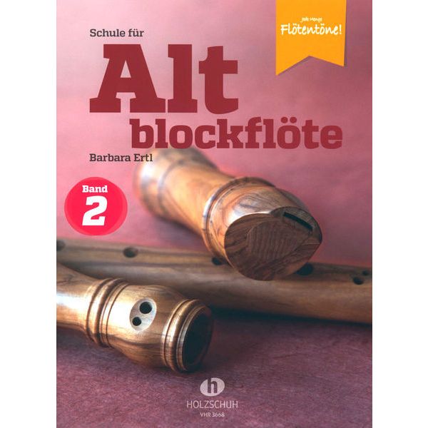 Holzschuh Verlag Schule for Altblockflöte 2