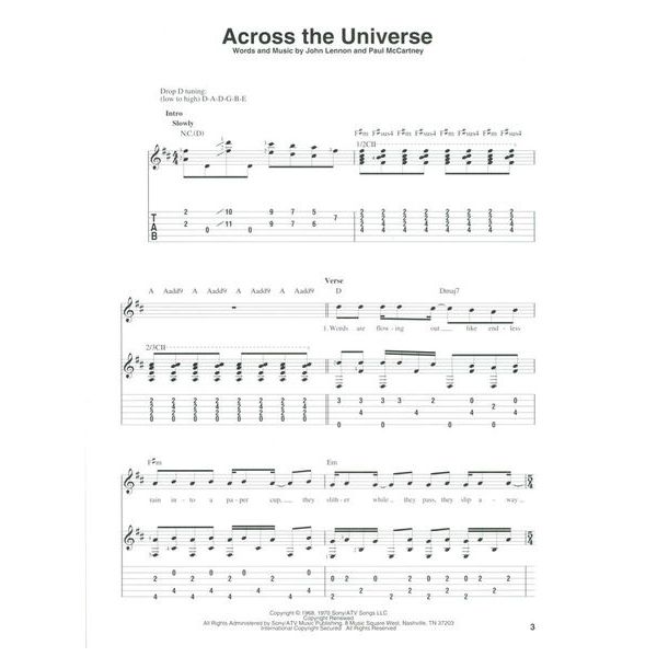 Hal Leonard Fingerpicking Beatles