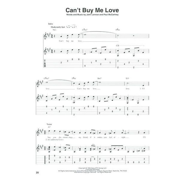 Hal Leonard Fingerpicking Beatles