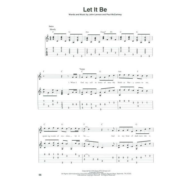 Hal Leonard Fingerpicking Beatles