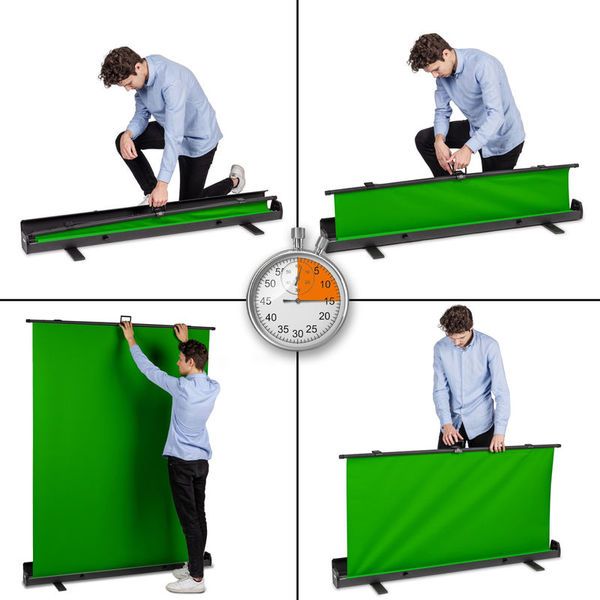 Walimex pro Roll-up Panel 155x200 Green