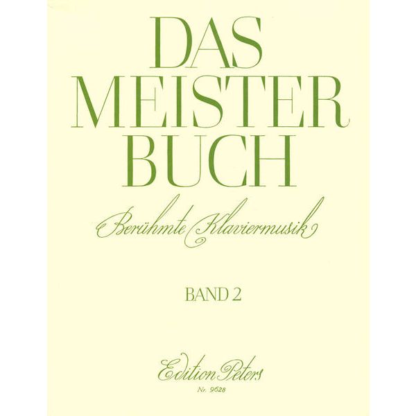 Edition Peters Das Meisterbuch 2