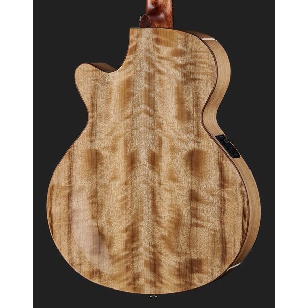 Cort SFX-Myrtlewood Solid Top Acoustic Electric Guitar With Gigbag -  Natural Glossy - The Guitar Store