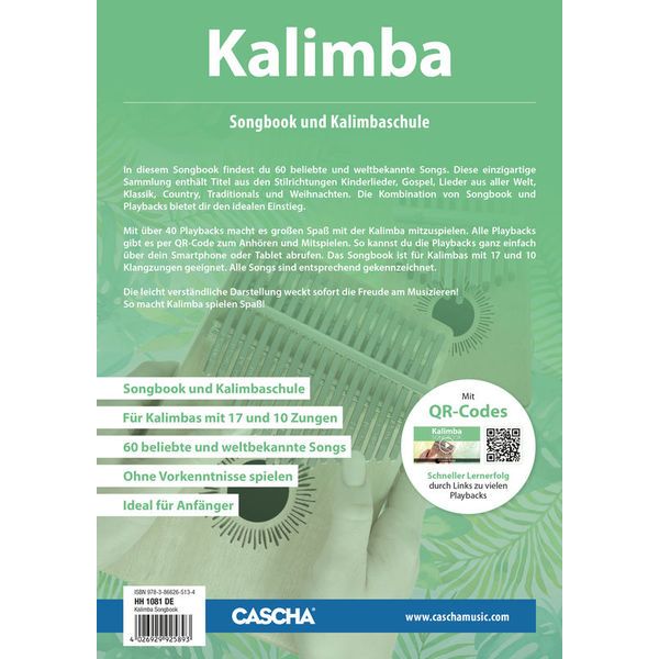 Hage Musikverlag Kalimba Songbook
