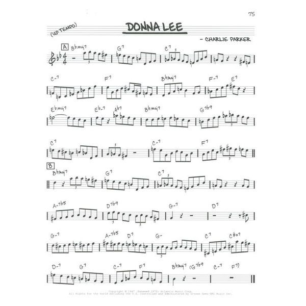 Hal Leonard The Real Bebop Book Bb