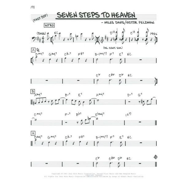 Hal Leonard The Real Bebop Book Eb