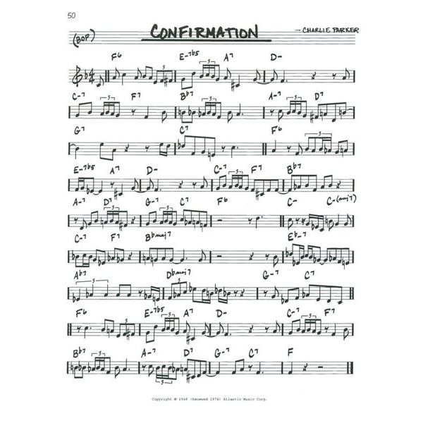 Hal Leonard The Real Bebop Book C