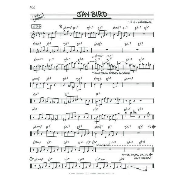 Hal Leonard The Real Bebop Book C