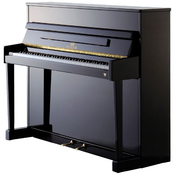 Seiler 122 Ritmo, black polished