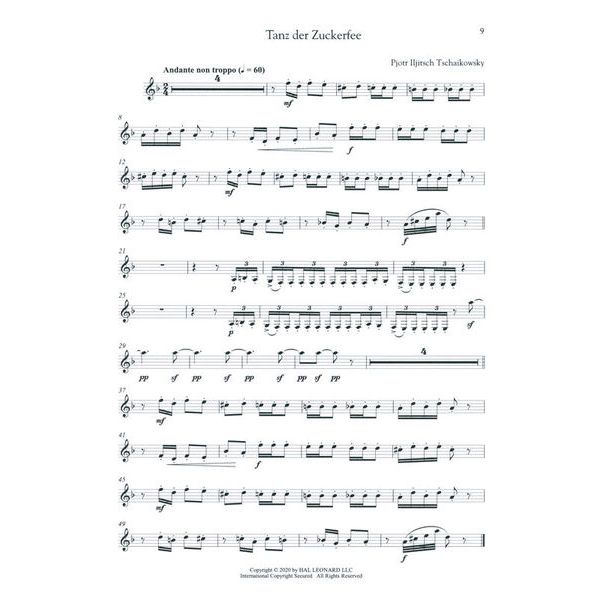 Hal Leonard Tschaikowsky Nussknacker KL
